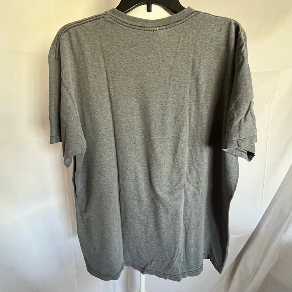 Nike Brand Short Sleeve T-Shirt 90’s Vintage Gray with White‎ Nike Size Large - Picture 7 of 7